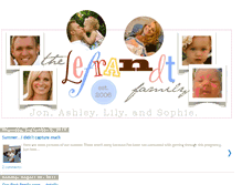 Tablet Screenshot of jonandashleylefrandt.blogspot.com