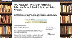 Desktop Screenshot of ilmu-pelaburan.blogspot.com