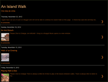 Tablet Screenshot of anislandwalk.blogspot.com