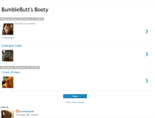 Tablet Screenshot of bumblebuttsbooty.blogspot.com