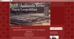 Desktop Screenshot of caicleopoldina.blogspot.com