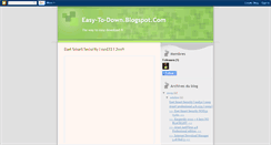 Desktop Screenshot of easy-to-down.blogspot.com