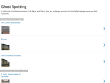 Tablet Screenshot of ghostspotting.blogspot.com