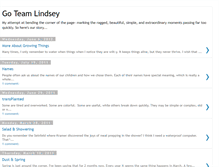 Tablet Screenshot of goteamlindsey.blogspot.com