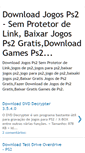 Mobile Screenshot of downloadjogosps2.blogspot.com