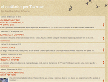 Tablet Screenshot of elventiladorpertavernes.blogspot.com