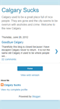 Mobile Screenshot of calgaryreallysucks.blogspot.com