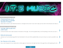 Tablet Screenshot of inthezonemusic.blogspot.com