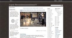 Desktop Screenshot of lepasstress.blogspot.com