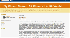 Desktop Screenshot of mychurchsearch.blogspot.com