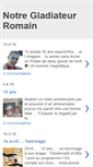 Mobile Screenshot of notre-gladiateur.blogspot.com