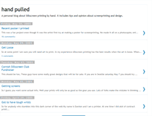 Tablet Screenshot of handpulled.blogspot.com