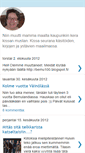 Mobile Screenshot of mammajamustakissa.blogspot.com