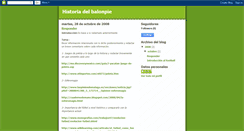 Desktop Screenshot of historiadelbalonpie.blogspot.com