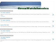 Tablet Screenshot of greenwatchamerica.blogspot.com