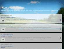 Tablet Screenshot of pacoapolinar.blogspot.com