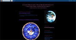 Desktop Screenshot of epicentrocirculomatriztico.blogspot.com