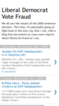 Mobile Screenshot of democratvotefraud.blogspot.com