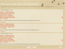 Tablet Screenshot of diamondgoldsilverjewelryonline.blogspot.com