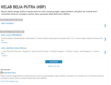 Tablet Screenshot of kelabeliaputra.blogspot.com