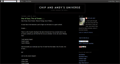 Desktop Screenshot of chipandandy.blogspot.com