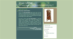 Desktop Screenshot of indonesiaantiquefurniture.blogspot.com