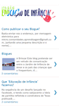Mobile Screenshot of maiseducacaodeinfancia.blogspot.com