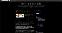 Desktop Screenshot of against-thegrain.blogspot.com