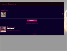 Tablet Screenshot of luanatavares2012.blogspot.com