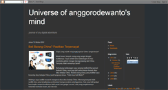 Desktop Screenshot of anggorodewanto.blogspot.com