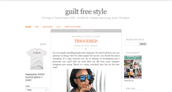Desktop Screenshot of guiltfreestyle.blogspot.com