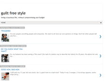 Tablet Screenshot of guiltfreestyle.blogspot.com