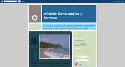Desktop Screenshot of mirandatierramagica.blogspot.com