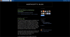 Desktop Screenshot of michaelnorthcott.blogspot.com