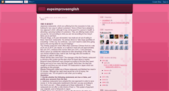 Desktop Screenshot of eupeimproveenglish.blogspot.com