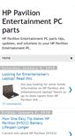 Mobile Screenshot of hppavilionentertainmentpcparts.blogspot.com
