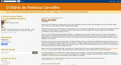Desktop Screenshot of diarioderebecca.blogspot.com
