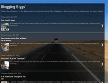 Tablet Screenshot of bloggingbiggs.blogspot.com