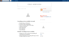 Desktop Screenshot of chicthingsservices.blogspot.com