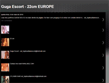 Tablet Screenshot of gugaescort.blogspot.com