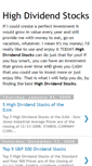 Mobile Screenshot of dividendwatch.blogspot.com