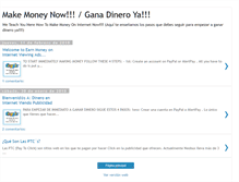Tablet Screenshot of dineroeninternetviendopublicidad.blogspot.com