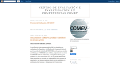 Desktop Screenshot of centroevaluador-comev.blogspot.com