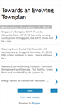 Mobile Screenshot of evolvingtownplan.blogspot.com