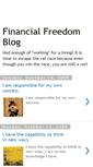 Mobile Screenshot of financialfreedom-blog.blogspot.com