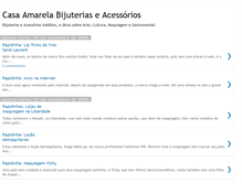 Tablet Screenshot of casaamarelabijuteriaseacessorios.blogspot.com