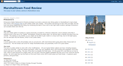 Desktop Screenshot of marshalltownfood.blogspot.com