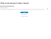 Tablet Screenshot of aboutoahu.blogspot.com