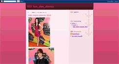 Desktop Screenshot of fandeedisney.blogspot.com