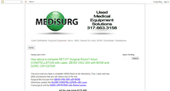 Desktop Screenshot of medisurgusedequipment.blogspot.com